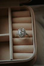 Load image into Gallery viewer, Eliza Oval Cut Sterling Silver Ring