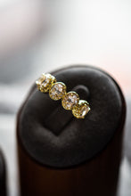 Load image into Gallery viewer, Isabella 5-Stone Half Eternity Gold Ring