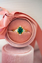Load image into Gallery viewer, Ione Emerald Gold Ring