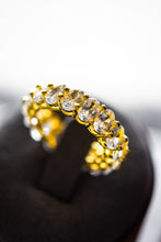 Load image into Gallery viewer, Madelyn Oval Cut Gold Ring Band