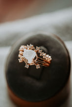 Load image into Gallery viewer, Leia Moonstone Rose Gold Ring