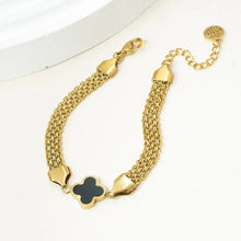 Load image into Gallery viewer, Rabia Four Leaf Clover Bracelet