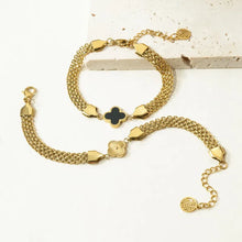 Load image into Gallery viewer, Rabia Four Leaf Clover Bracelet