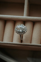 Load image into Gallery viewer, Eliza Oval Cut Sterling Silver Ring