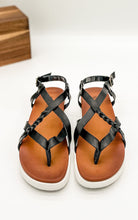 Load image into Gallery viewer, Sela Sandal in Black