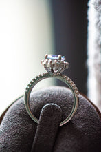 Load image into Gallery viewer, Willow Aurora Gem Oval Cut Sterling Silver Ring