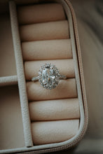 Load image into Gallery viewer, Eliza Oval Cut Sterling Silver Ring