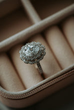 Load image into Gallery viewer, Eloise Oval Sterling Silver Engagement Ring