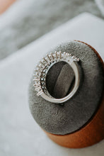 Load image into Gallery viewer, Indie Sterling Silver Half Eternity Ring Band