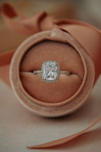 Load image into Gallery viewer, Romy Cushion Cut Silver Ring