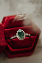 Load image into Gallery viewer, Rochelle Moss Agate Sterling Silver Ring