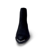 Load image into Gallery viewer, Wylie Suede Ankle Boot in Black