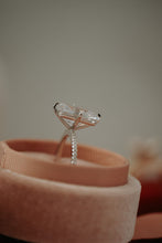 Load image into Gallery viewer, Katrina Radiant Cut Sterling Silver Ring