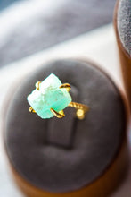 Load image into Gallery viewer, Millie Twist Natural Stone Open Size Ring