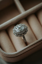 Load image into Gallery viewer, Eloise Oval Sterling Silver Engagement Ring
