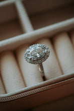 Load image into Gallery viewer, Eliza Oval Cut Sterling Silver Ring