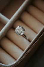 Load image into Gallery viewer, Whitney Round Cut Solitaire Sterling Silver Ring