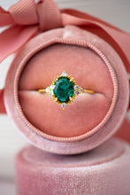 Load image into Gallery viewer, Ione Emerald Gold Ring