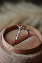 Load image into Gallery viewer, Grace Chevron Sterling Silver Ring