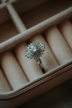 Load image into Gallery viewer, Faye Round Cut Sterling Silver Ring