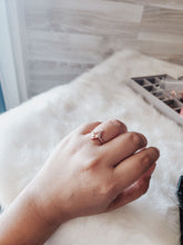 Load image into Gallery viewer, Nina Champagne Morganite Rose Gold Ring