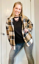 Load image into Gallery viewer, Women's |  Mommy & Me Flannel Shacket {Various Colors}