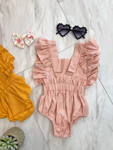 Load image into Gallery viewer, You Are My Sunshine | Ruffle Sleeve Romper { 2 Colors }
