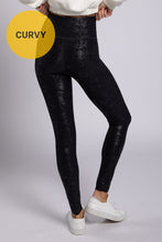 Load image into Gallery viewer, Crackle Glaze Foil Highwaist Leggings