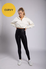 Load image into Gallery viewer, Crackle Glaze Foil Highwaist Leggings