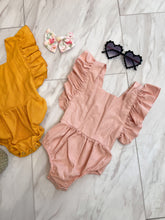 Load image into Gallery viewer, You Are My Sunshine | Ruffle Sleeve Romper { 2 Colors }