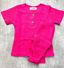 Load image into Gallery viewer, Casey | Short Sleeve Ribbed Top