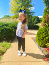 Load image into Gallery viewer, Kid's | Black Bizzy Butter Drawstring Joggers