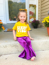 Load image into Gallery viewer, GAME DAY VIBES | Unisex Youth Graphic Tee { Various Colors }