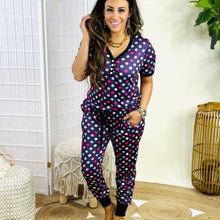 Load image into Gallery viewer, PREORDER: Short Sleeve Pajama Set in Polka Dot