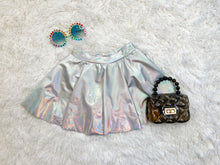 Load image into Gallery viewer, Athena | Girl's Metallic Skort {Various Colors}