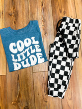 Load image into Gallery viewer, Kids' | Talladega Bizzy Butter Checker Drawstring Joggers