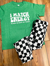 Load image into Gallery viewer, Kids' | Talladega Bizzy Butter Checker Drawstring Joggers