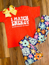 Load image into Gallery viewer, I Match Energy | Kid's Graphic Tee { Various Colors }