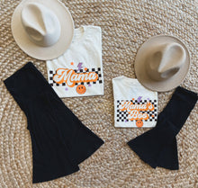 Load image into Gallery viewer, Mama Black Checker | Natural Women's Graphic Tee