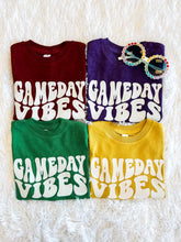 Load image into Gallery viewer, GAME DAY VIBES | Unisex Youth Graphic Tee { Various Colors }
