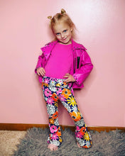 Load image into Gallery viewer, Mirabel | Girl's Floral Butter Soft Flares
