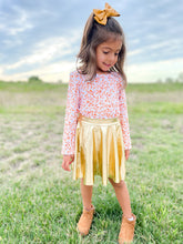 Load image into Gallery viewer, Athena | Girl's Metallic Skort {Various Colors}