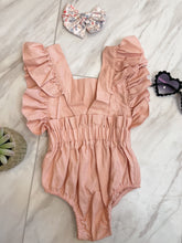 Load image into Gallery viewer, You Are My Sunshine | Ruffle Sleeve Romper { 2 Colors }