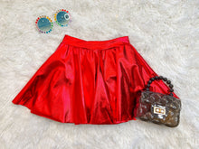 Load image into Gallery viewer, Athena | Girl's Metallic Skort {Various Colors}