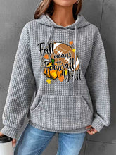 Load image into Gallery viewer, FALL MEANS FOOTBALL Y'ALL Graphic Hoodie