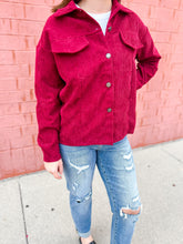 Load image into Gallery viewer, Carrie Marie | Women's Corduroy Shacket