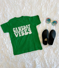 Load image into Gallery viewer, GAME DAY VIBES | Unisex Youth Graphic Tee { Various Colors }