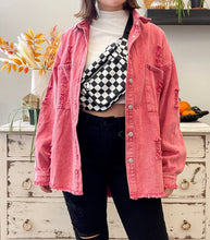 Load image into Gallery viewer, Adore You More | Women's Distressed Denim Jacket { Various Colors }