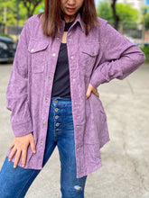 Load image into Gallery viewer, PREORDER: Avery Corduroy Jacket in Purple