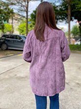 Load image into Gallery viewer, PREORDER: Avery Corduroy Jacket in Purple